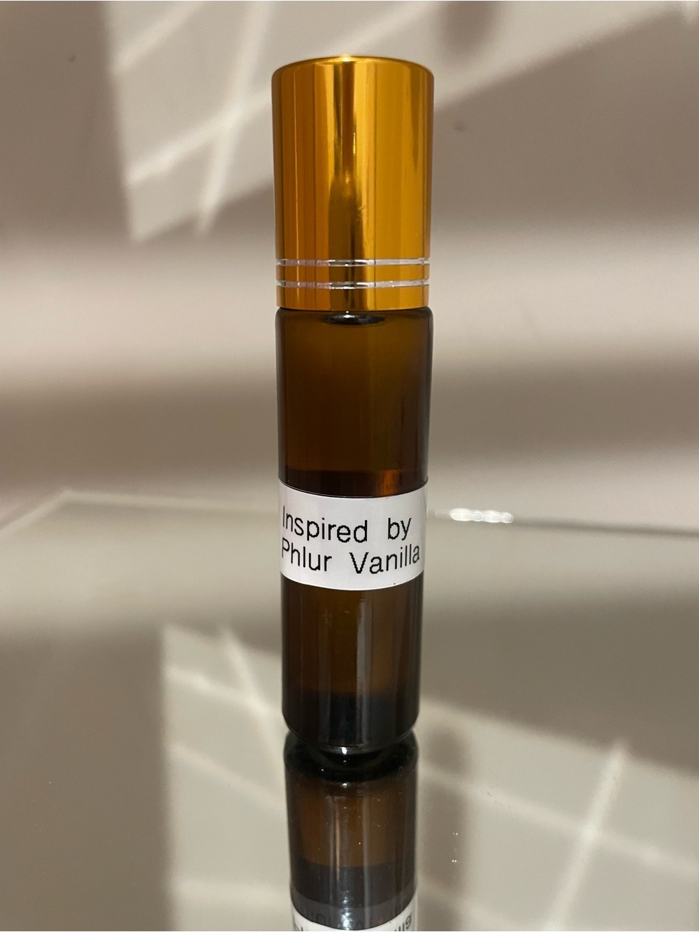 Vanilla Phlur Inspired Roller Bottle - Gold Cap